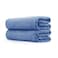 MaopaoBeauty 2 Pack Bath Towel Set 35 x 70 Extra Large Waffle Bath Towel Set Microfiber Super Soft Highly Absorbent Sturdy Quick Drying Towels for Bathroom Gym Sports Yoga 2PCS Light Blue