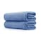 MaopaoBeauty 2 Pack Bath Towel Set 35 x 70 Extra Large Waffle Bath Towel Set Microfiber Super Soft Highly Absorbent Sturdy Quick Drying Towels for Bathroom Gym Sports Yoga 2PCS Light Blue