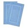 Cotton Paradise 100 Cotton Turkish Bathmat Set Soft Absorbent Quick Dry 2 Piece 20x34 Bathmat Floor Set Sky Blue