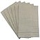CleverDelights Natural Linen Hemstitched Hand Towels 6 Pack 14 x 22 100 Linen