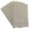 CleverDelights Natural Linen Hemstitched Hand Towels 6 Pack 14 x 22 100 Linen