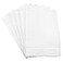 CleverDelights White Linen Hemstitched Hand Towels 6 Pack 14 x 22 Fingertip Towel