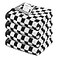 YXWXY Cotton Hand Towels for Bathroom 4 Pack Soft Absorbent Checkered Kitchen Towels Decorative Set Black and White 13x29 Inch