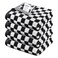 YXWXY Cotton Hand Towels for Bathroom 4 Pack Soft Absorbent Checkered Kitchen Towels Decorative Set Black and White 13x29 Inch
