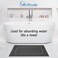 Cotton Paradise 100 Cotton Turkish Bathmat Set Soft Absorbent Quick Dry 2 Piece 20x34 Bathmat Floor Set Dark Gray