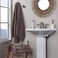 SKL Home CloudSoft Cotton Luxury Hand Towel 2pc Set for BathKitchenBar Gift Mink Brown