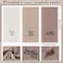 FuWeave 3 Pcs Farmhouse Decorative Hand Towels for Bathroom and Kitchen Rustic Embroidered Cotton Hand Towels Decorative Set for Boho Bathroom DecorBrownInspirational Language