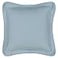 HISTORIC CHARLESTON King Charles Modern Farmhouse Floral Matelasse Decorative Pillowcase 100 Cotton Breathable Bedding Euro Sham 26 x 26 Blue