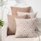 HPUK Decorative Throw Pillow Covers Set of 4 Couch Pillows Linen Cushion Cover for Couch Sofa Living Room 18x18 inches Light Brown