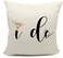 LIBIHUA Engagement Gifts for Her Bridal Shower Gifts for Bride I Do Bride Gifts Throw Pillow Case Covers Decorative Bride to Be Gift Wedding Gift