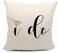 LIBIHUA Engagement Gifts for Her Bridal Shower Gifts for Bride I Do Bride Gifts Throw Pillow Case Covers Decorative Bride to Be Gift Wedding Gift