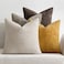 MIULEE Pack of 4 Couch Throw Pillow Covers 18x18 Inch Neutral GoldBrown Soft Decorative Chenille Pillow Covers Farmhouse Accent Cushion Covers for Boho Home Decor Sofa Bedroom Living Room