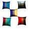 COTSILER 16X16 Indian Ethnic Silk Banarasi Decorative Cushion Cover for Home and Gift 16 x16 Stripe
