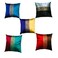 COTSILER 16X16 Indian Ethnic Silk Banarasi Decorative Cushion Cover for Home and Gift 16 x16 Stripe