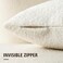 Foindtower Pack of 2 Textured Boucle Throw Pillow Covers Accent Solid Pillow Cases Cozy Soft Decorative Couch Cushion Case for Chair Sofa Bedroom Living Room Home Decor 18 x 18 InchWhite