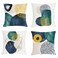 Jartinle Boho Abstract Pillow Covers 18x18 Set of 4 Mid Century Modern Throw Pillow Covers Geometric Pillow Covers for Outdoor Couch Sofa Minimalist Home Decor