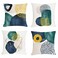 Jartinle Boho Abstract Pillow Covers 18x18 Set of 4 Mid Century Modern Throw Pillow Covers Geometric Pillow Covers for Outdoor Couch Sofa Minimalist Home Decor