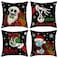Yarcooly Christmas Pillow Cover Winter Xmas Pillow Case Decor Holiday Christmas Decorations for Home Party Sofa Bedroom