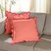 Folkulture Throw Pillow Covers 18 x 18 Set of 2 Decorative Pillow Covers Spring Decor Couch Pillow for Living Room Red Pillow Covers Throw Pillows for Couch House Warming Gifts New Home