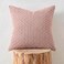 Fancy Homi 2 Packs Blush Pink Decorative Throw Pillow Covers 18x18 Inch for Couch Bed Sofa Modern Farmhouse Boho Home Decor Soft Cute Plush Corduroy Cushion Case 45x45 cm