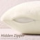 Pallene Faux Fur Plush Throw Pillow Covers 18x18 Set of 2 Soft Fluffy Couch Pillow Covers for Living Room Cream White