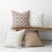 Woven Nook Modern Luxurious Decorative Boho Throw Pillow Covers Durable Quality Machine Washable 100 Cotton Canvas Dover Set 4 Pack 18 x 18