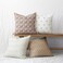 Woven Nook Modern Luxurious Decorative Boho Throw Pillow Covers Durable Quality Machine Washable 100 Cotton Canvas Dover Set 4 Pack 18 x 18