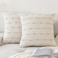 YEENAASY Boho Throw Pillow Covers 18x18 Set of 2 Modern Farmhouse Decorative Cushion Case Tufed Square Pillows Cover Neutral Pillow Cases Accent Pillowcase for SofaCouchBedBeige and Green