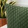 K KEVIN TEXTILE Kevin Textile Spring Throw Pillow Covers Soft Corduroy Decorative Set of 2 Boho Striped Pillow Covers Pillowcases Farmhouse Home Decor for Couch Bed Sofa Living Room 18x18 Inch Moss Gr