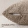 Foindtower Pack of 2 Textured Boucle Throw Pillow Covers Neutral Accent Solid Decorative Pillow Cases Cozy Woven Couch Cushion Case for Sofa Bedroom Living Room Home Decor 20x20 Inch Light Khaki Tan