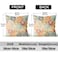 ZSYTZL Boho Throw Pillow Covers 20x20 inch Set of 2Soft Pillowcases Bohemia Carpet Printing Pattern Decorative Sofa Living Room Bed Square Pillow Case Cushion CoverCream Color
