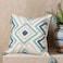 LOOPUINHOM Boho Pillow Covers 18X18 Inch Boho Tufted Throw Pillow Covers Decorative Tassels Cushion Cover Farmhouse Pillow Case for Couch Sofa Bed Living Room Bedroom Teal