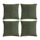 Fancy Homi 4 Packs Decorative Throw Pillow Covers for Living Room Couch Bed Modern Farmhouse Boho Home Dcor Accent Cushion Case 18 x 18 Olive Green
