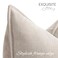 ZWJD Beige Pillow Covers 22x22 Set of 2 Chenille Throw Pillow Covers with Elegant Design Soft and Luxurious Decorative Throw Pillows for Couch Bed and Home Decor