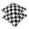 Tebjh Checkered Pillow Covers 18x18 in Couch Black and White Plaid Pillow Case Sets of 2 Modern Decorative Square Throw Pillows for Home Living Room Bedroom Bed Cushion Outdoor