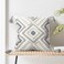 LOOPUINHOM Boho Pillow Covers 18X18 Inch Boho Tufted Throw Pillow Covers Decorative Tassels Cushion Cover Farmhouse Pillow Case for Couch Sofa Bed Living Room Bedroom Grey Netural