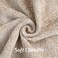 FUTEI Oatmeal Chenille Throw Pillow Covers 18x18 Inch Set of 2Soft Cozy Bound Edge Design Cushion CaseHome Decor for Couch Bed Living Room