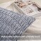 Aegero Pack of 2 Corduroy Decorative Throw Pillow Covers 18x18 InchSoft Boho Striped Pillow Covers Modern Farmhouse Home Decor for Sofa Living Room Couch BedLight Grey