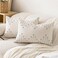 LILEPOY Boho Throw Pillow Covers 12x20 Set of 2 Neutral Decorative Textured Cushion Case Farmhouse Pillowcase Modern Lumbar Pillow Covers for SofaCouch Living RoomBeige and Grey