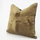 Hvatixos 1pc luxury palace royal contemporary pillow cover Leopard dot black and gold animal pattern singlesided highprecision jacquard velvet cutting process with zipper 18 x 18 inches no pillow core