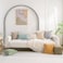 Cozoomy Set of 4 Grey Decorative Throw Pillow Covers 18x18 Inch Corduroy Pillow Covers for Bed Couch Sofa Living Room Soft Square Cushion Cases