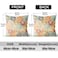 ZSYTZL Boho Throw Pillow Covers 16x16 inch Set of 2Soft Pillowcases Bohemia Carpet Printing Pattern Decorative Sofa Living Room Bed Square Pillow Case Cushion CoverCream Color