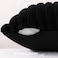 Pallene Faux Fur Plush Throw Pillow Covers 18x18 Set of 2 Luxury Soft Fluffy Striped Decorative Pillow Covers for Sofa Couch Living Room Black