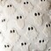 4TH Emotion Halloween Ghost Decorative Pillow Covers 18x18 Set of 2 Beige Soft Plush Faux Fur Farmhouse Throw Cushion Cases for Fall Holiday Home Decorations