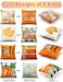TOYPOPOR Fall Decorations Pillow Covers DoubleSide Printing 20 x 20 Set of 4 Pumpkins Thankful Blessed Buffalo Plaid Fallen Leaves Thanksgiving Throw Cushion Cases for Outdoor Indoor Home Decor
