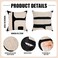 Oudain 2 Pcs Black and White Tufted Pillow Covers Boho Chunky Geometric Decorative Throw Pillow Case 18 x 18 Inches Abstract Pillowcases for Bed CouchWhite Black Classic Style