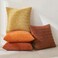 Fancy Homi 4 Packs Decorative Throw Pillow Covers for Living Room Couch Bed Modern Farmhouse Boho Home Dcor Accent Cushion Case 18 x 18 Burnt Orange Series