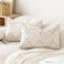 LILEPOY Boho Throw Pillow Covers 12x20 Set of 2 Neutral Decorative Textured Cushion Case Farmhouse Pillowcase Modern Lumbar Pillow Covers for SofaCouch Living RoomBeige and Brown