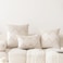 LILEPOY Boho Throw Pillow Covers 12x20 Set of 2 Neutral Decorative Textured Cushion Case Farmhouse Pillowcase Modern Lumbar Pillow Covers for SofaCouch Living RoomBeige and Brown