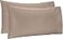 TREND BEDDING MART TBM Oversize Pillow Case Taupe King Extra Large Fits Even The Fluffiest Pillows Including The Pancake Pillow Sleeve Style Extra Tall Pillowcase 100 Egyptian Cotton 600 Thread Count